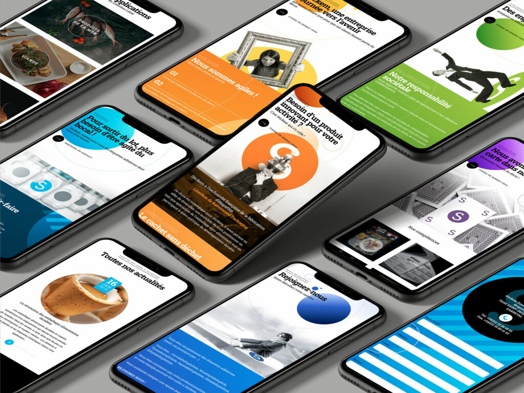site Stickem sur mobile