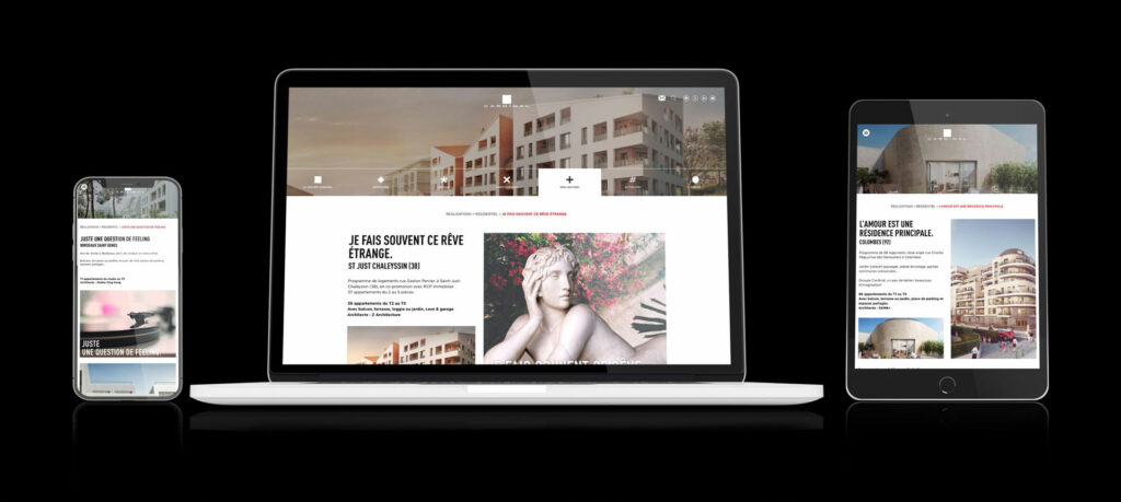 page détail responsive Cardinal