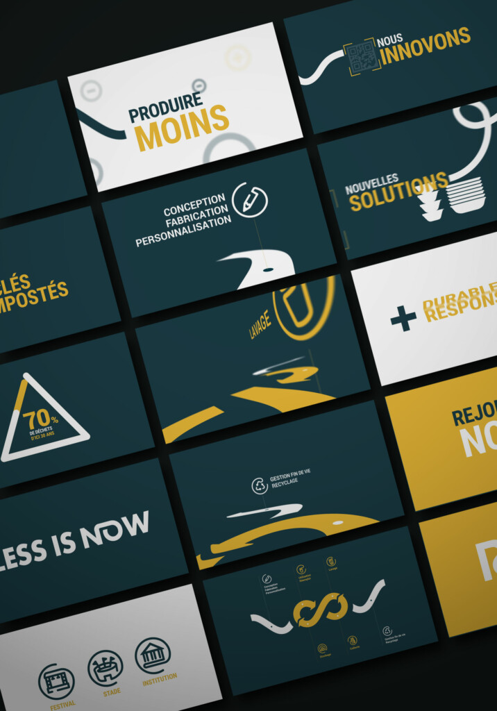 motion design Re-uz - page d'accueil du site Groupe Partenaire - Linghün Studio Lyon webdesign motion design print